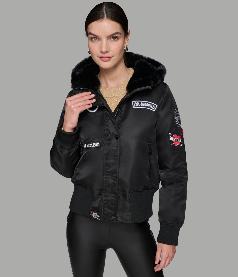 KARL LAGERFELD KADIN MONT LWOMP839-BLK
