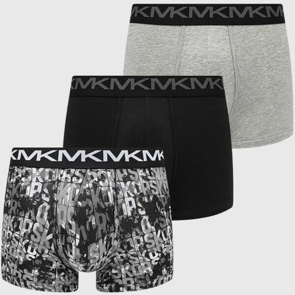 MICHAEL KORS ERKEK 3 LÜ BOXER 6F21T10033-MALACHITE