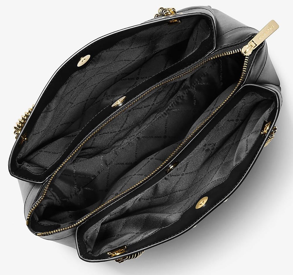 MICHAEL KORS KADIN OMUZ ÇANTASI 35R4GWHT6U-BLACK
