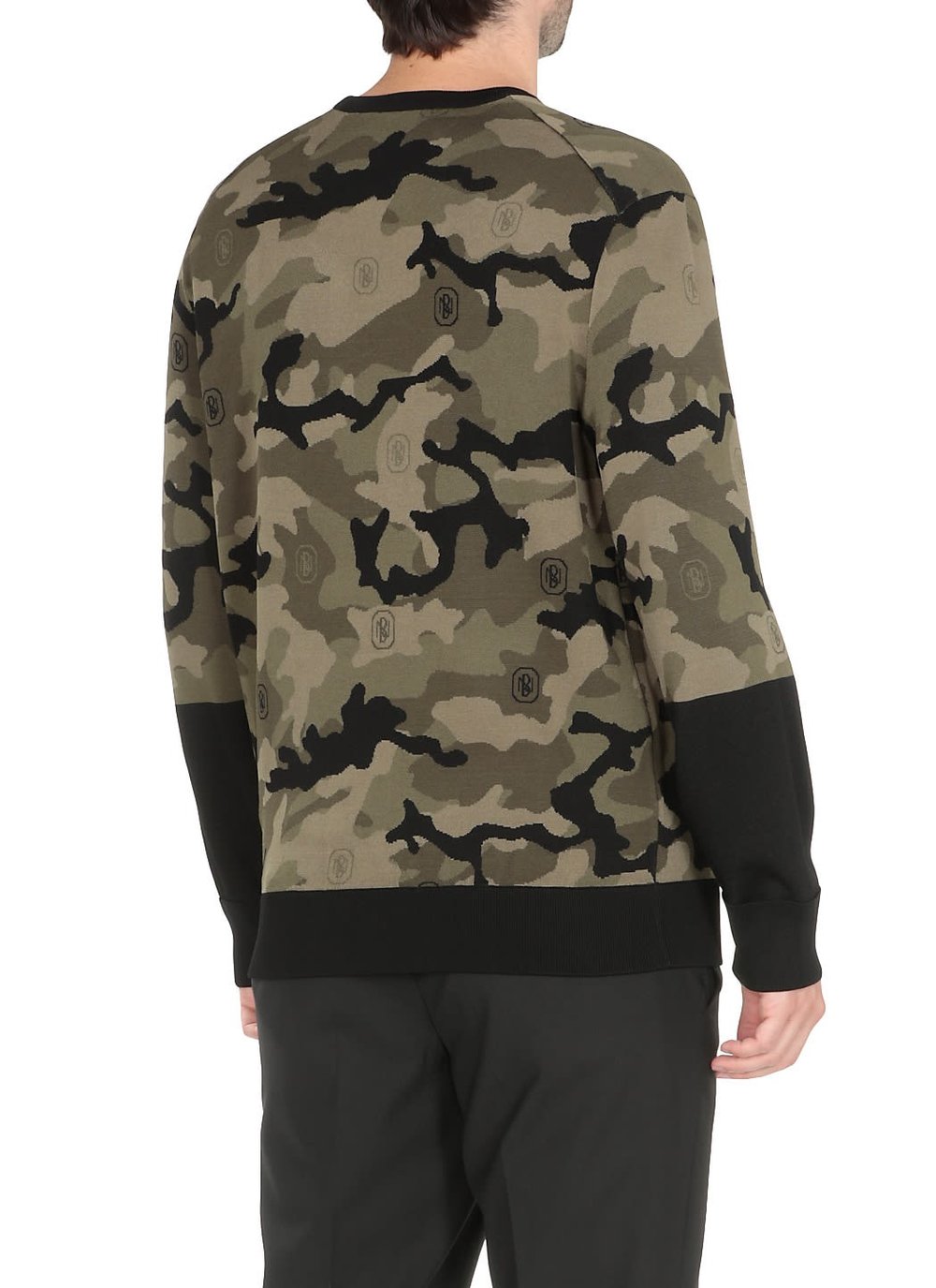 NEIL BARRETT ERKEK SWEATSHIRT PBMA1103J-P607C-2767