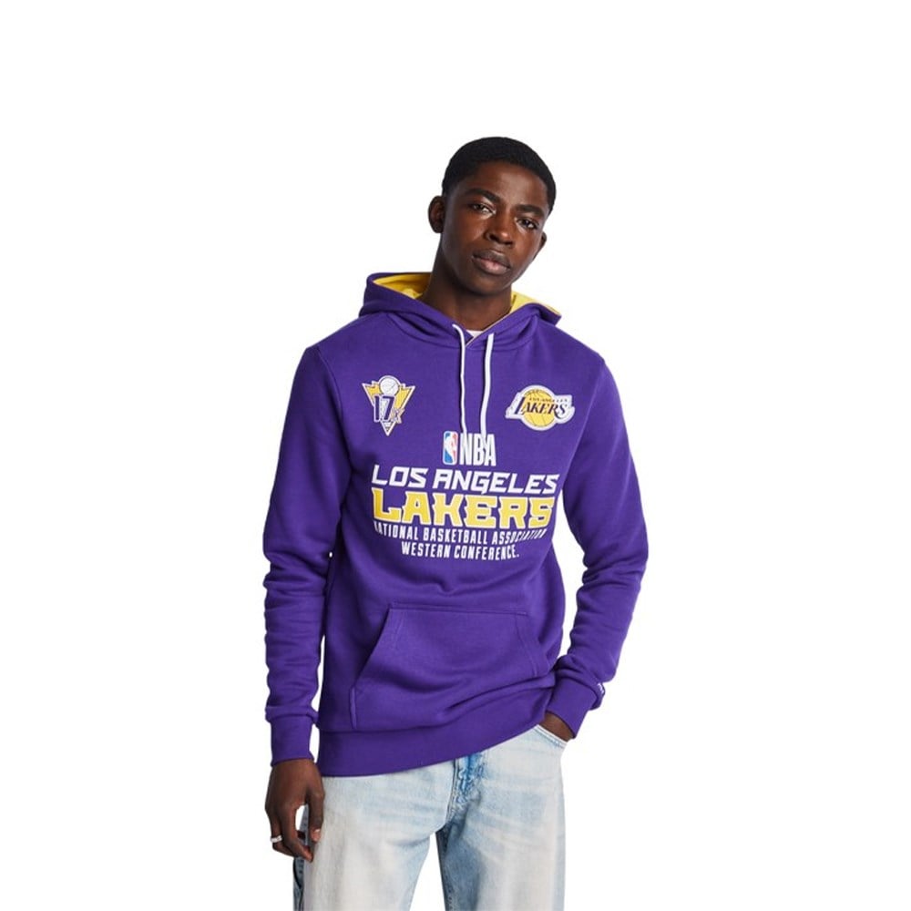 NEW ERA LA LAKERS ERKEK SWEATSHIRT 60599696