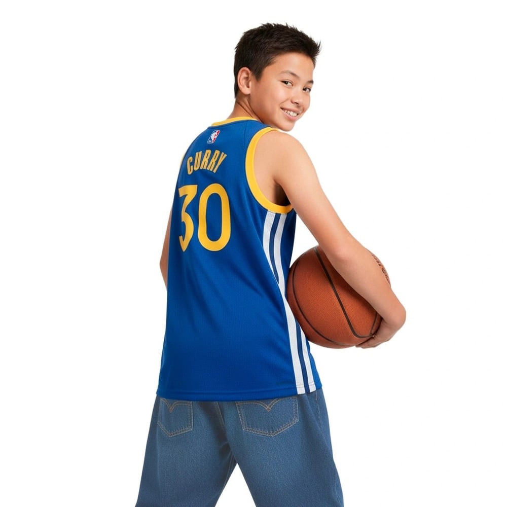 NIKE GOLDEN STATE STEPHEN CURRY UNISEX ÇOCUK FORMA EZ2B7BX2P00-WARSC