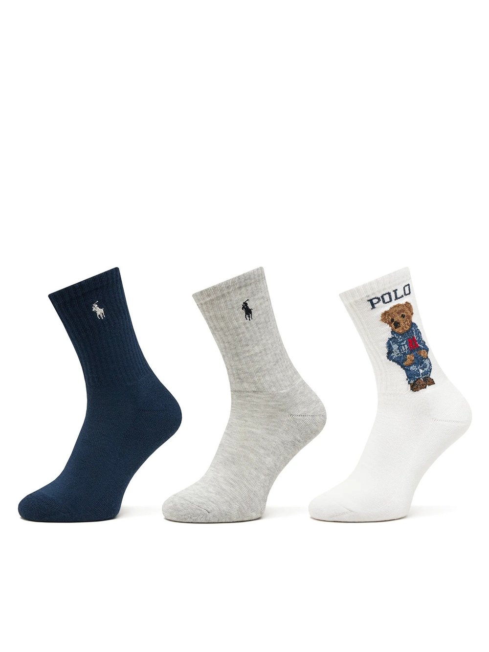 POLO RALPH LAUREN 3'LÜ ERKEK ÇORAP 455882850001