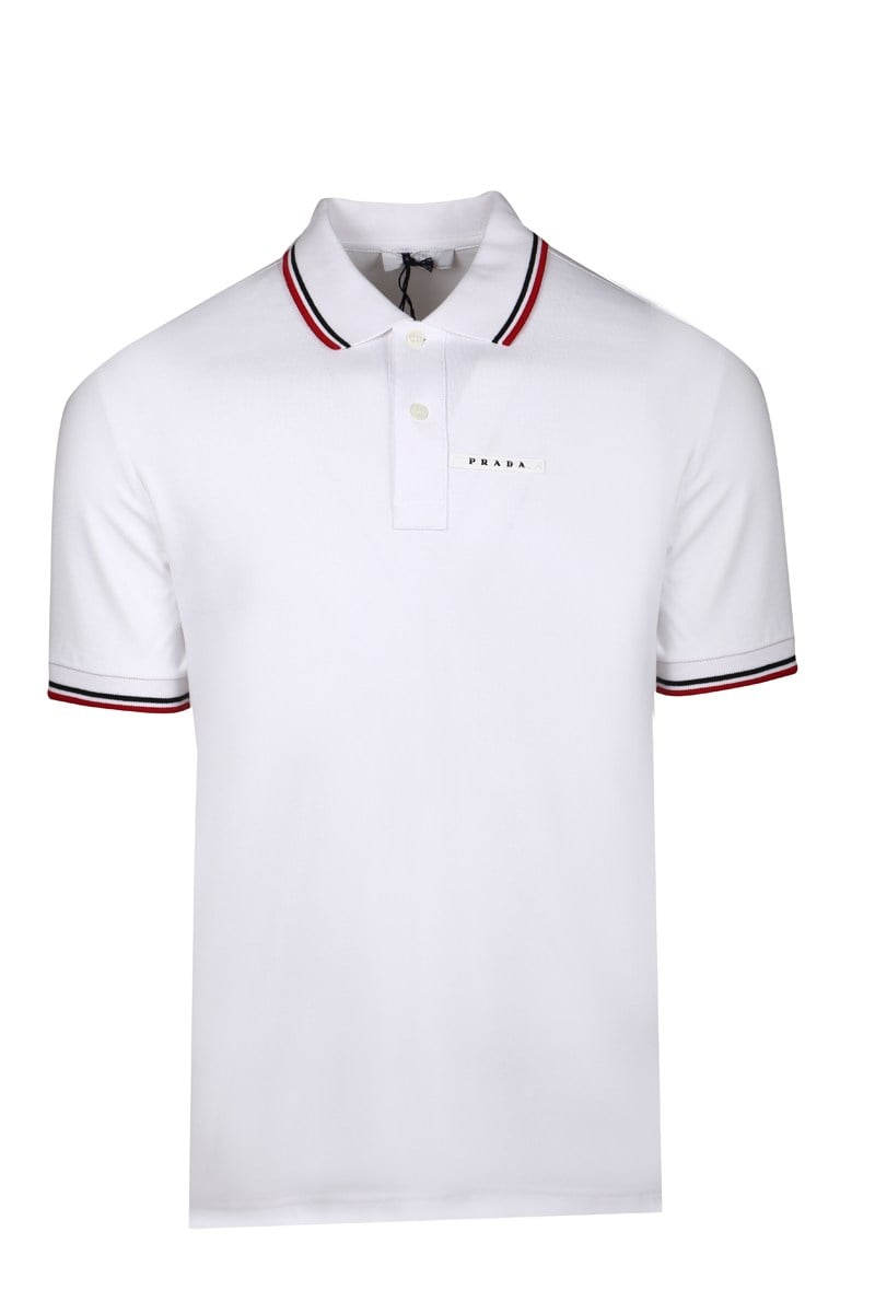 PRADA ERKEK POLO YAKA T-SHIRT SJN256-322-F0BA1