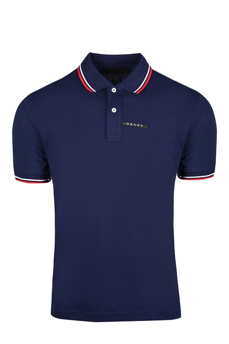 PRADA ERKEK POLO YAKA T-SHIRT SJN256-322-F0SJB