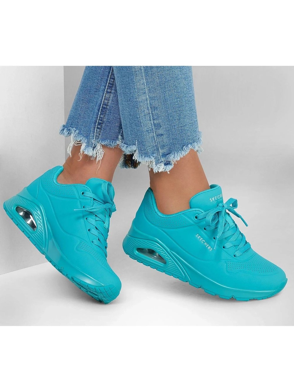 SKECHER UNO KADIN AYAKKABI 73690-TURQ