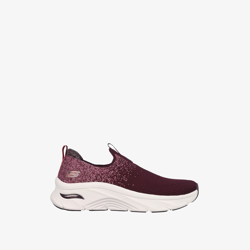 SKECHERS ARCH FIT DLUX KADIN AYAKKABI 149684-BURG