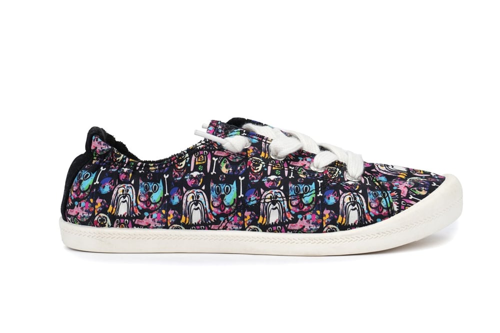 SKECHERS BEACH BINGO KADIN AYAKKABI 113574-BKMT