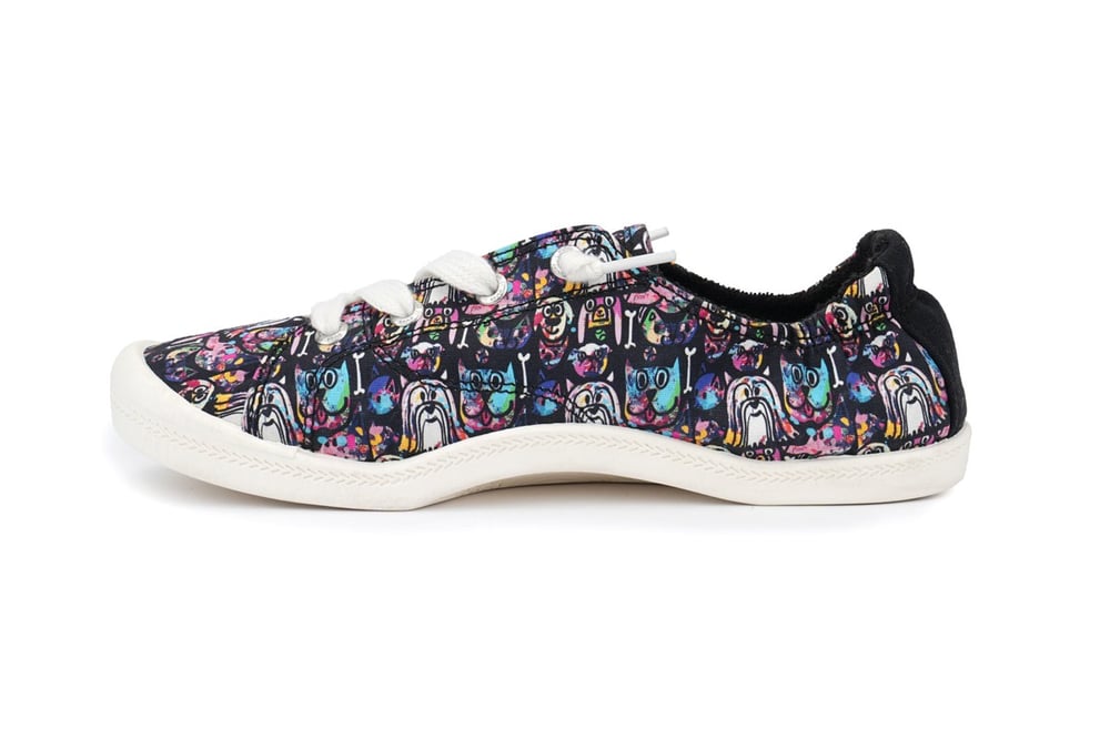 SKECHERS BEACH BINGO KADIN AYAKKABI 113574-BKMT