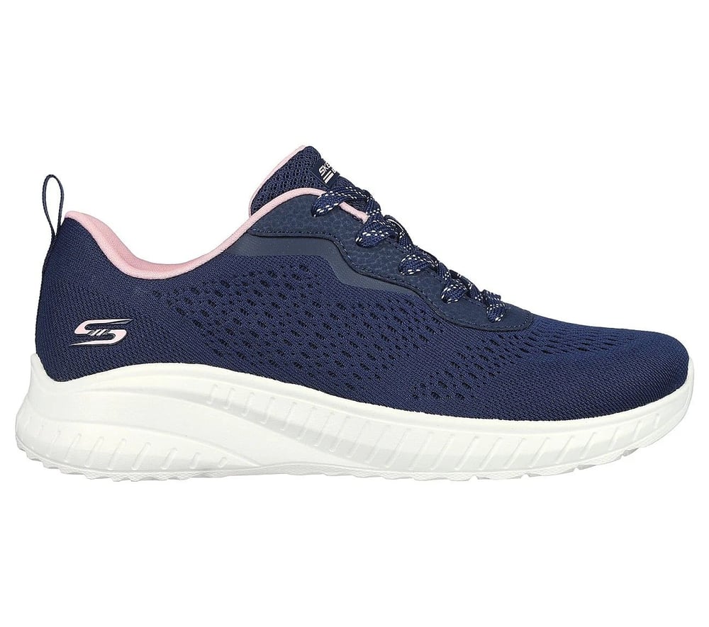 SKECHERS BOBS SQUAD CHAOS KADIN AYAKKABI 117227-NVY