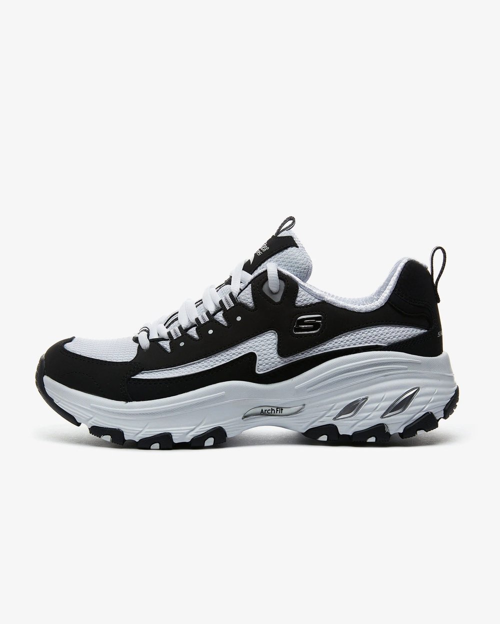 SKECHERS D LITES ARCH FIT KADIN AYAKKABI 149800-BKWP