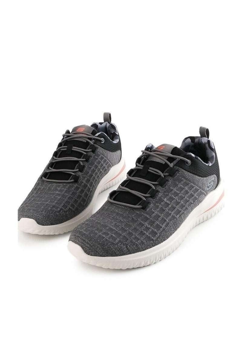 SKECHERS DELSON 3.0 ERKEK AYAKKABI 210403-BKBL