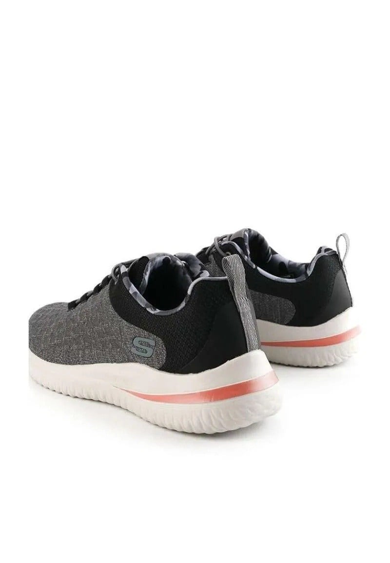 SKECHERS DELSON 3.0 ERKEK AYAKKABI 210403-BKBL