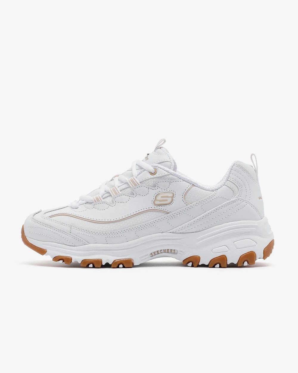 SKECHERS DLITES KADIN AYAKKABI 149807-WHT