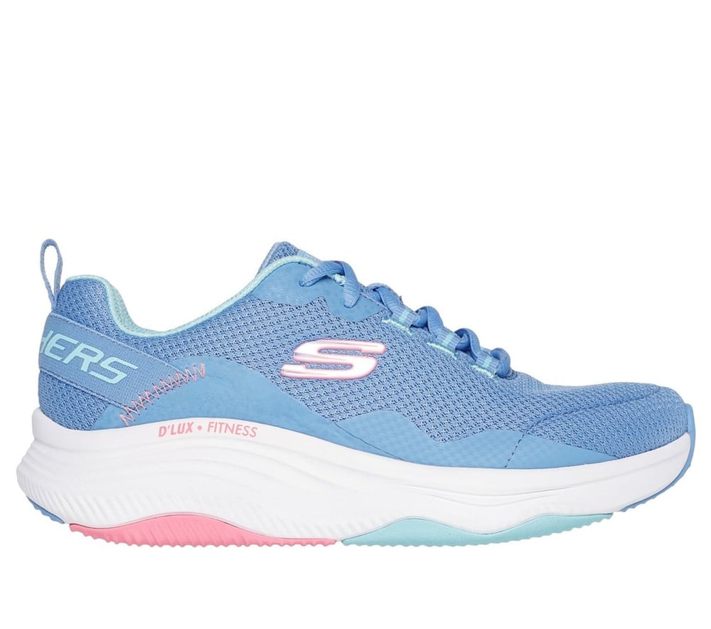 SKECHERS DLUX FITNESS KADIN AYAKKABI 149835-LBMT