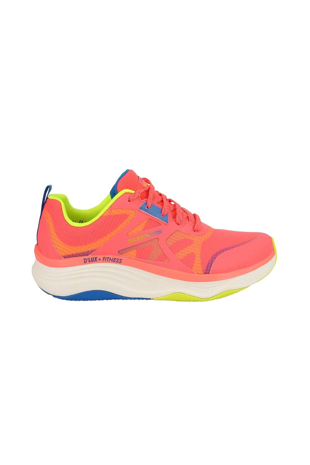 SKECHERS DLUX FITNESS KADIN AYAKKABI 149834-CRMT