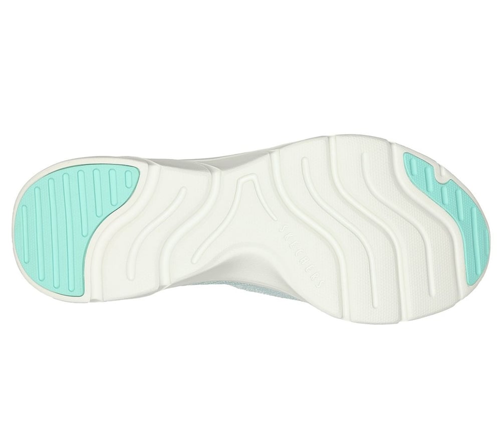 SKECHERS DLUX KADIN AYAKKABI 104335-SAGE