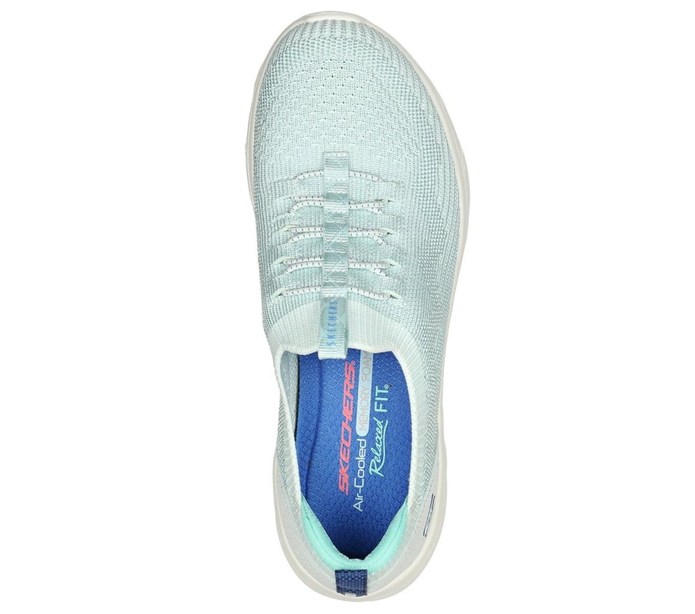 SKECHERS DLUX KADIN AYAKKABI 104335-SAGE