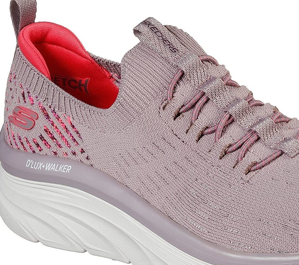 SKECHERS DLUX WALKER KADIN AYAKKABI 149356-LAV