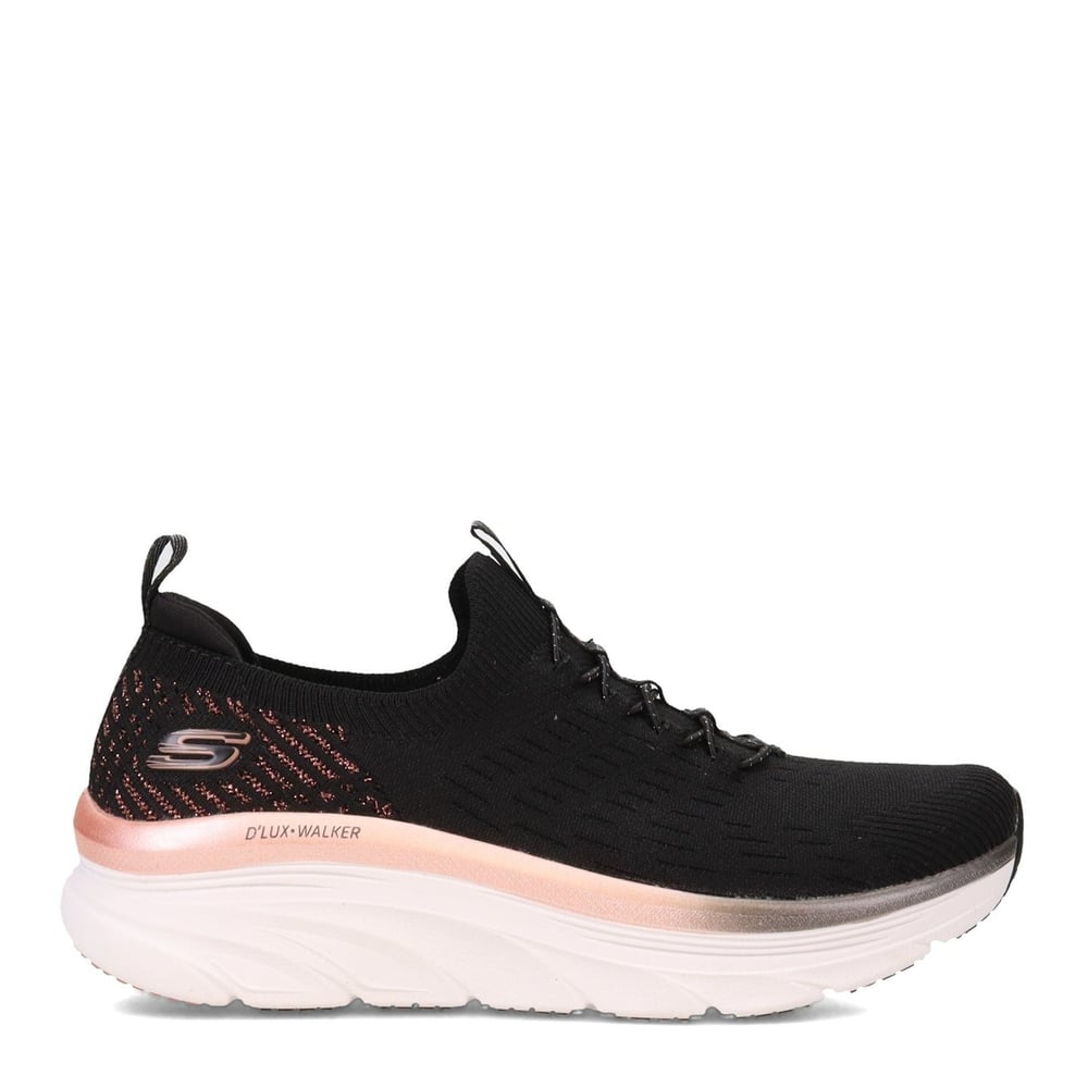 SKECHERS DLUX WALKER KADIN AYAKKABI 149366-BKRG