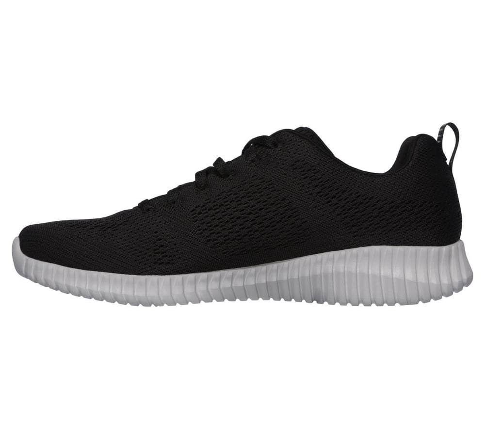 SKECHERS ELITE FLEX CLEAR LEAF ERKEK AYAKKABI 52871-BKGY