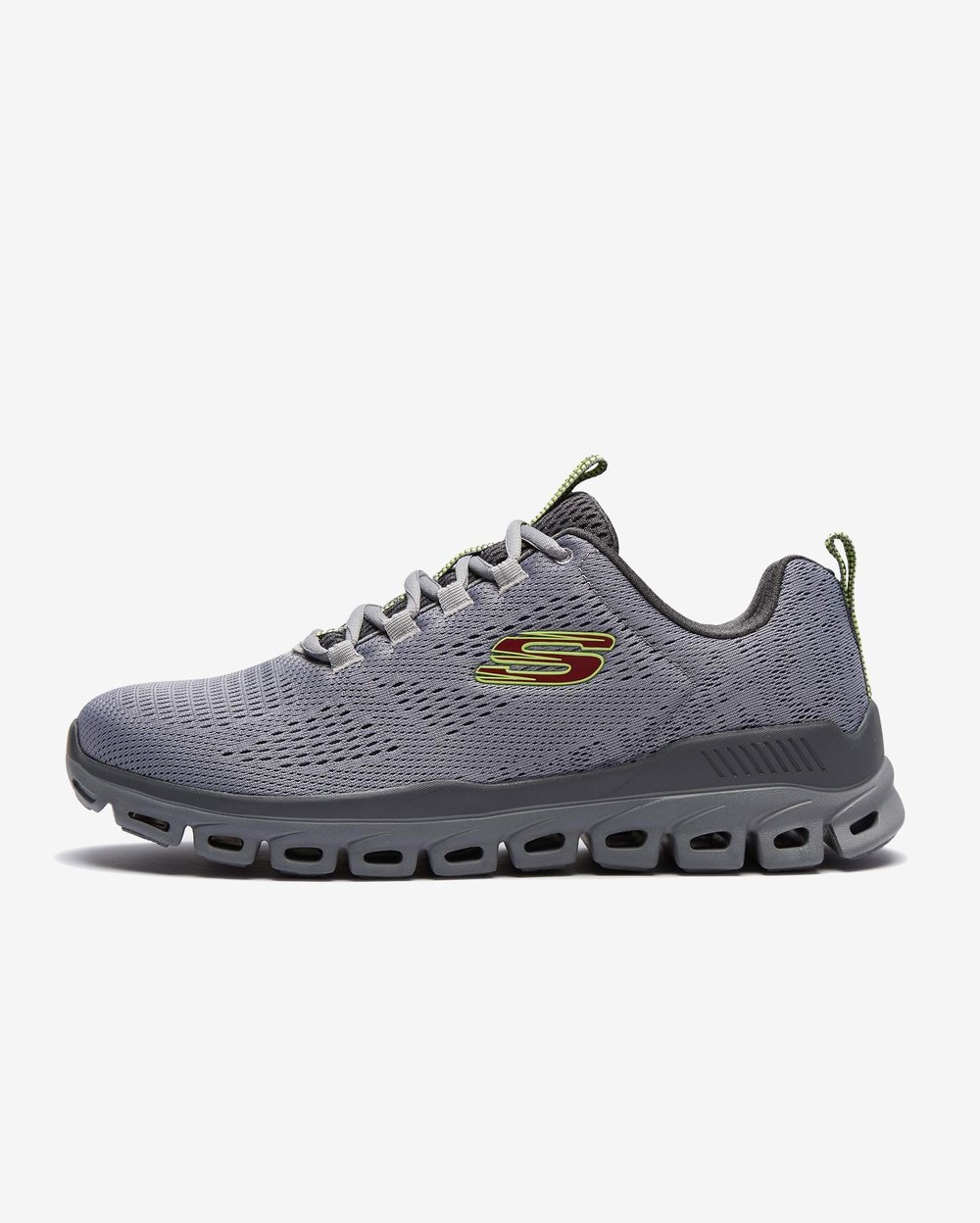 SKECHERS GLIDE STEP ERKEK AYAKKABI 232136-GRY