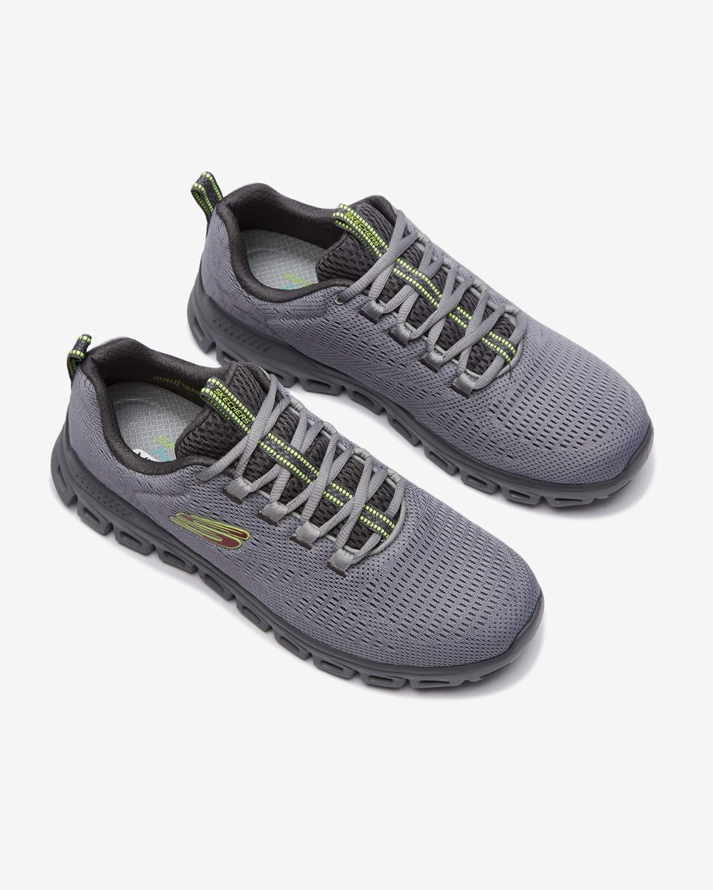 SKECHERS GLIDE STEP ERKEK AYAKKABI 232136-GRY