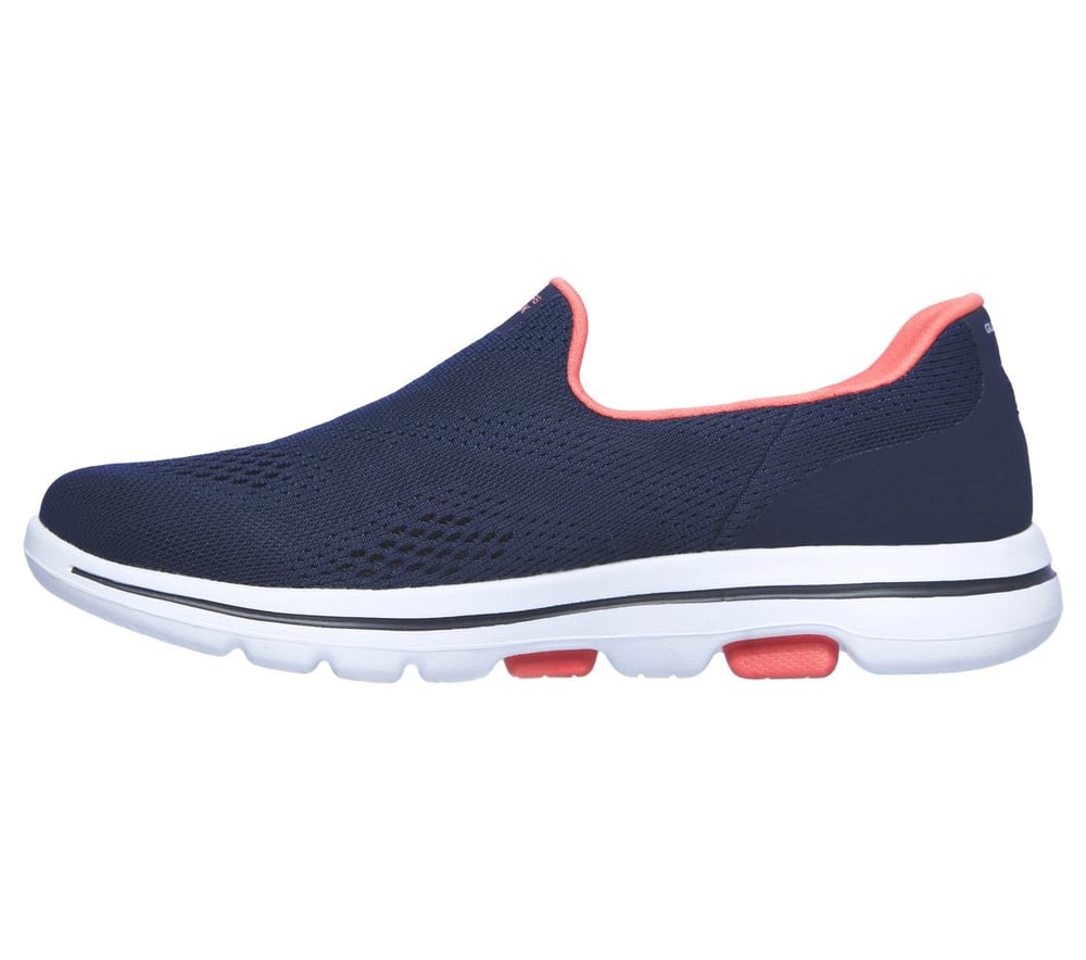 SKECHERS GO WALK 5 KADIN AYAKKABI 124033-OFPK