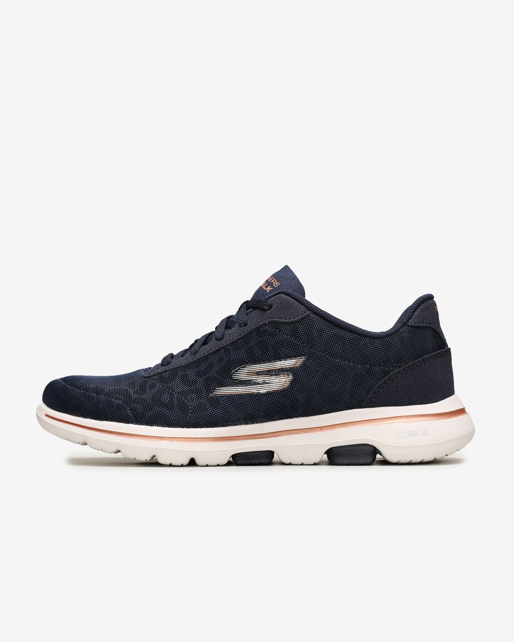 SKECHERS GO WALK 5 KADIN AYAKKABI 124029-NVGD