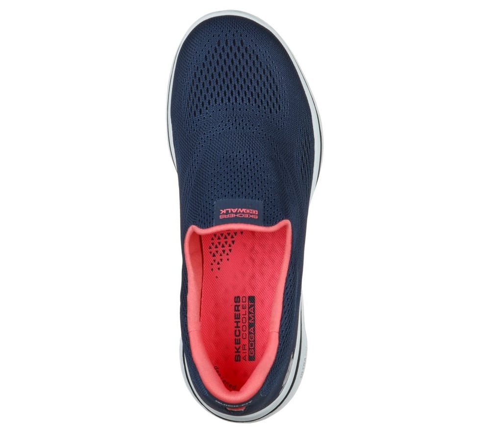 SKECHERS GO WALK 5 KADIN AYAKKABI 124033-OFPK