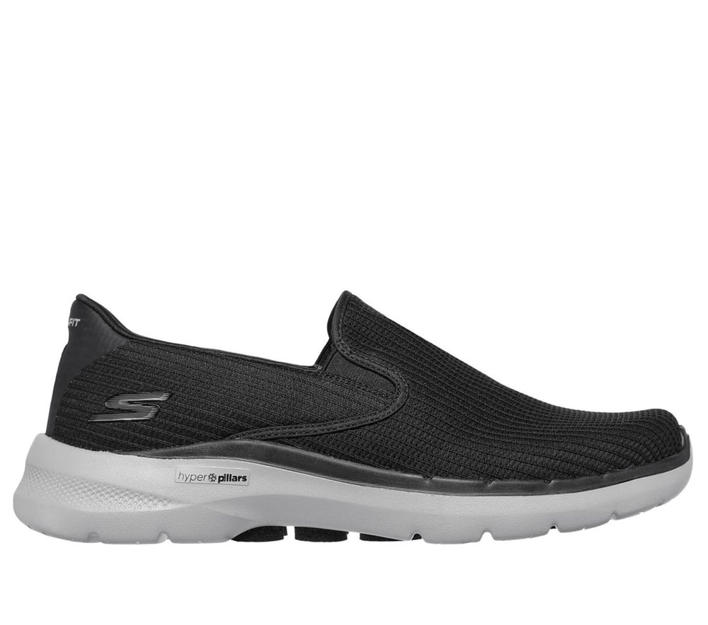 SKECHERS GO WALK 6 ERKEK AYAKKABI 216201-BKGY