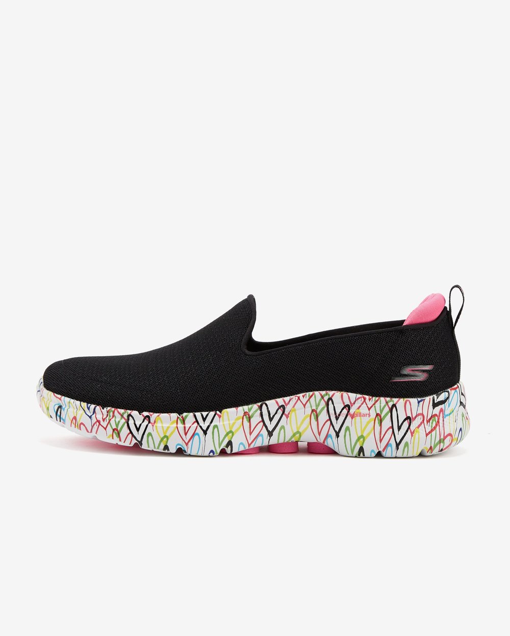 SKECHERS GO WALK 6 KADIN AYAKKABI 124266-BKMT