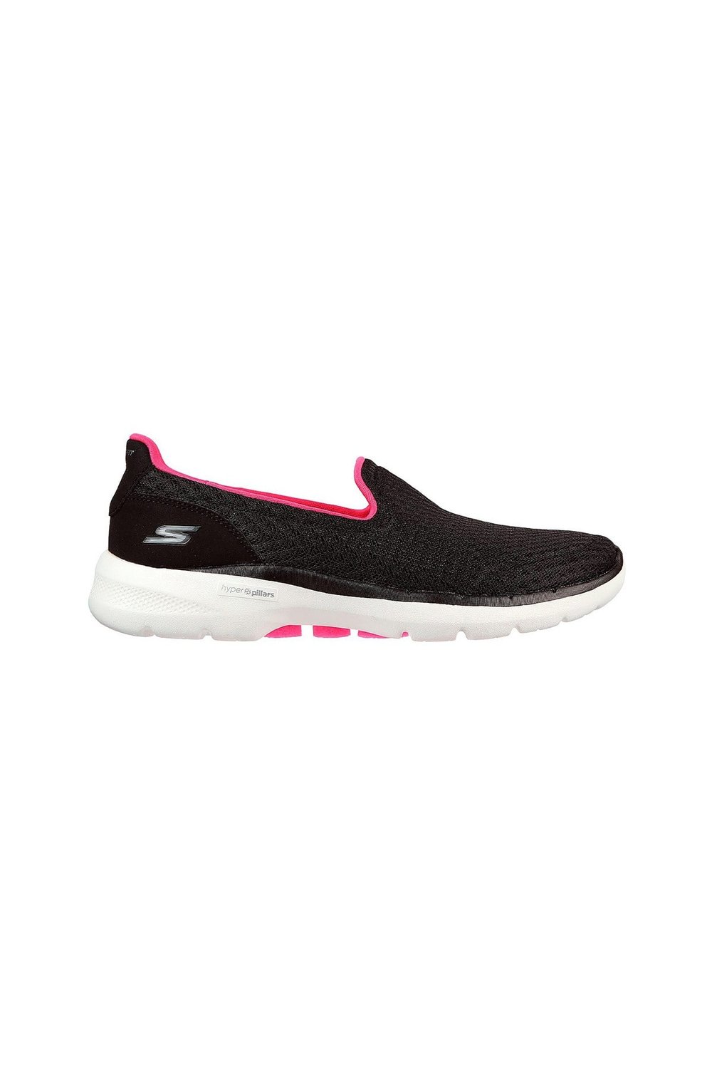 SKECHERS GO WALK 6 KADIN AYAKKABI 124508-BKHP