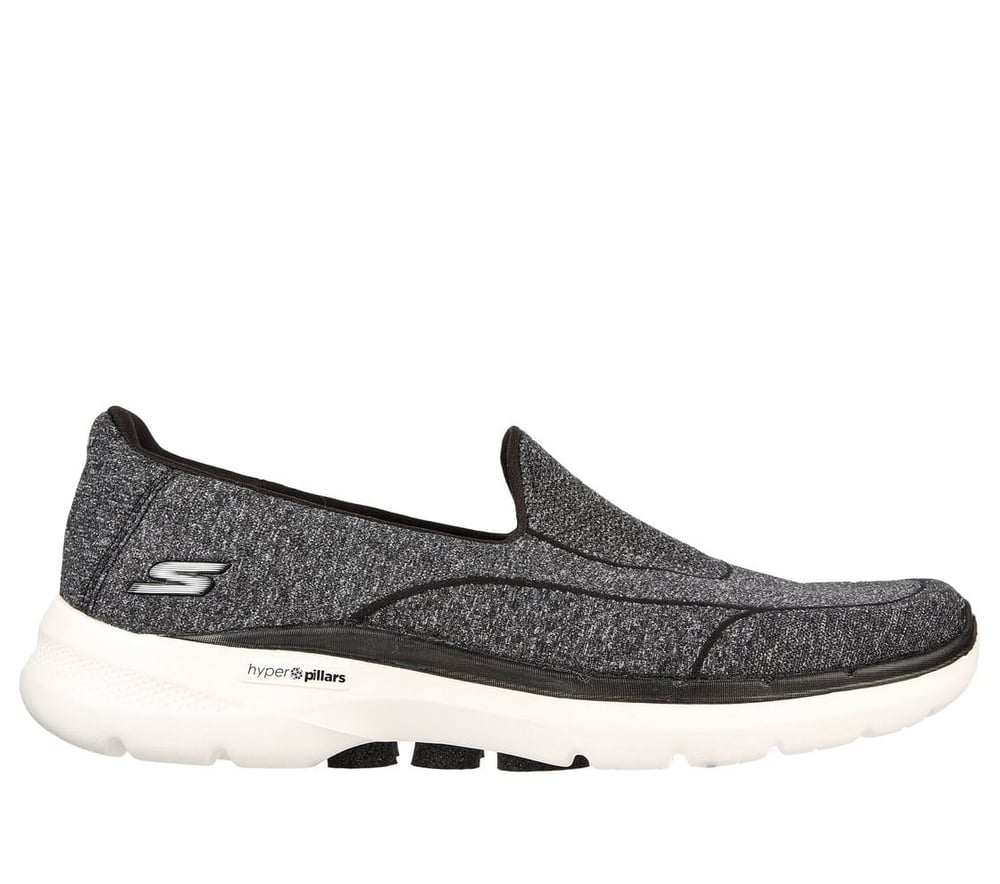SKECHERS GO WALK 6 KADIN AYAKKABI 124541-BKW