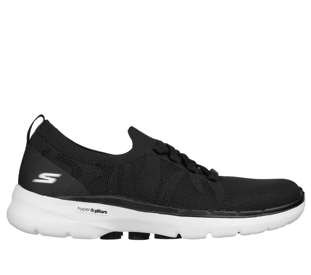 SKECHERS GO WALK 6 KADIN AYAKKABI 124536-BLK