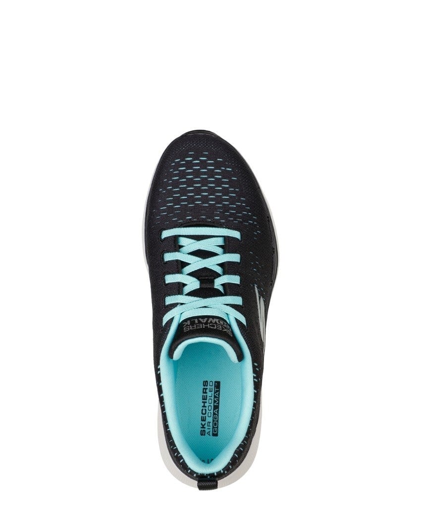 SKECHERS GO WALK 6 KADIN AYAKKABI 124524-BKAQ