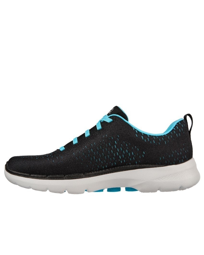 SKECHERS GO WALK 6 KADIN AYAKKABI 124524-BKAQ