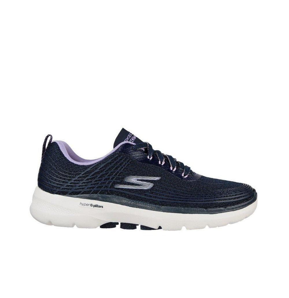 SKECHERS GO WALK 6 KADIN AYAKKABI 124554-NVLV