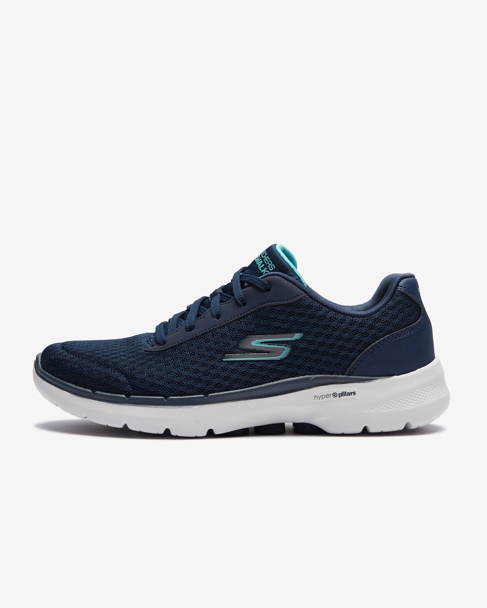 SKECHERS GO WALK 6 KADIN AYAKKABI 124514-NVTQ