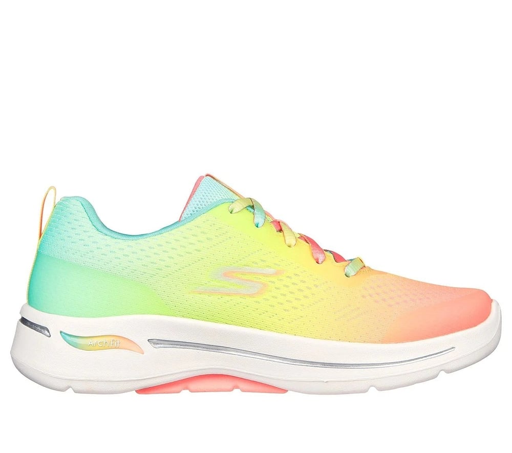 SKECHERS GO WALK ARCH FIT KADIN AYAKKABI 124878-MULT