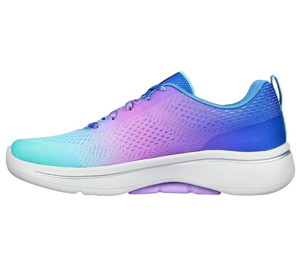 SKECHERS GO WALK ARCH FIT KADIN AYAKKABI 124878-BLMT