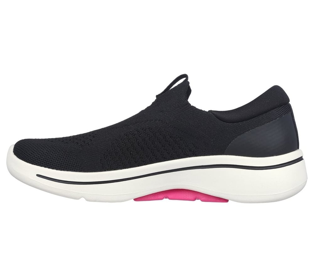 SKECHERS GO WALK ARCH FIT KADIN AYAKKABI 124890-BKHP