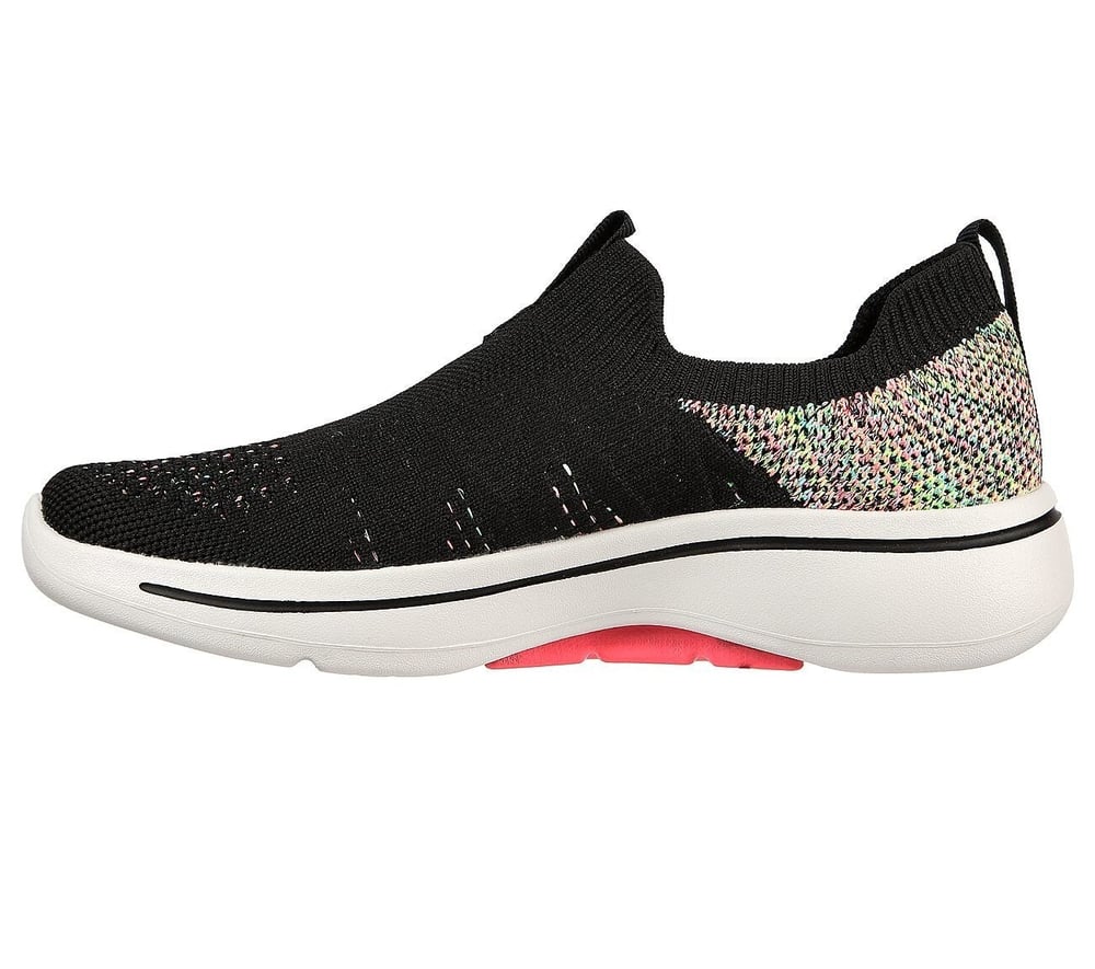 SKECHERS GO WALK ARCH FIT KADIN AYAKKABI 124478-BKMT