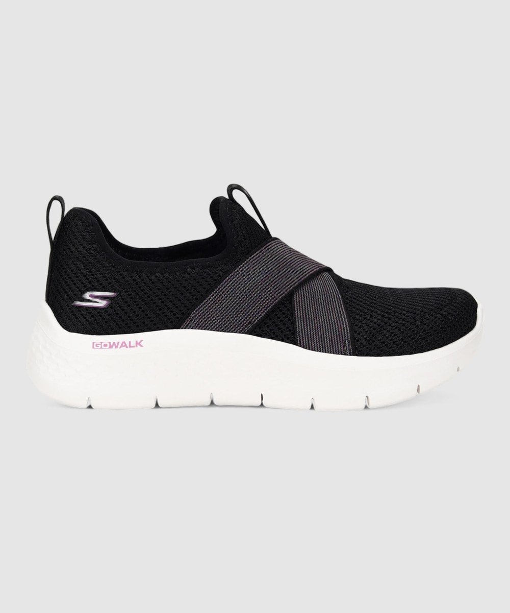 SKECHERS GO WALK FLEX KADIN AYAKKABI 124958-BKPR