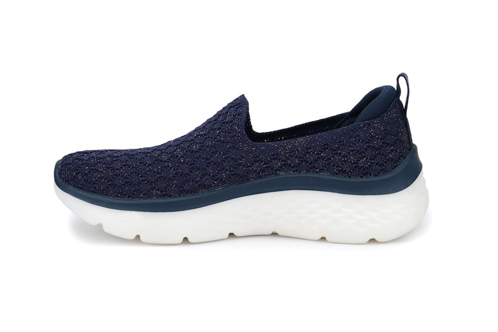SKECHERS GO WALK HYPER KADIN AYAKKABI 124583-NVY