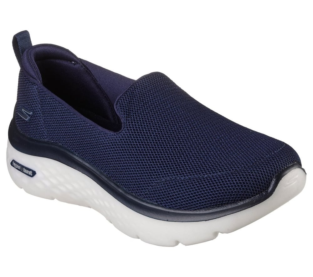 SKECHERS GO WALK HYPER KADIN AYAKKABI 124580-NVW