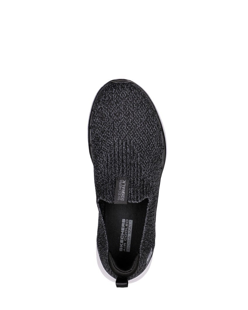 SKECHERS GO WALK STUNNING KADIN AYAKKABI 124557-BKGY