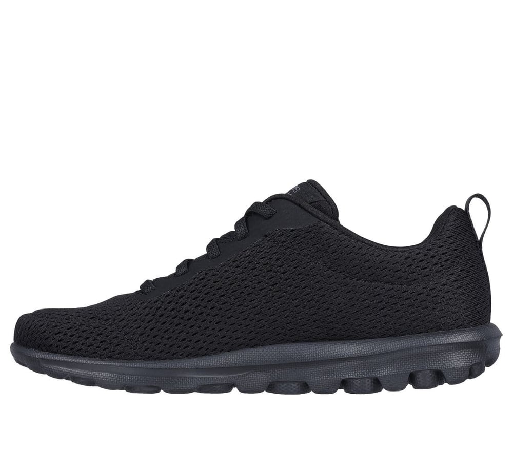 SKECHERS GO WALK TRAVEL KADIN AYAKKABI 124985-BBK