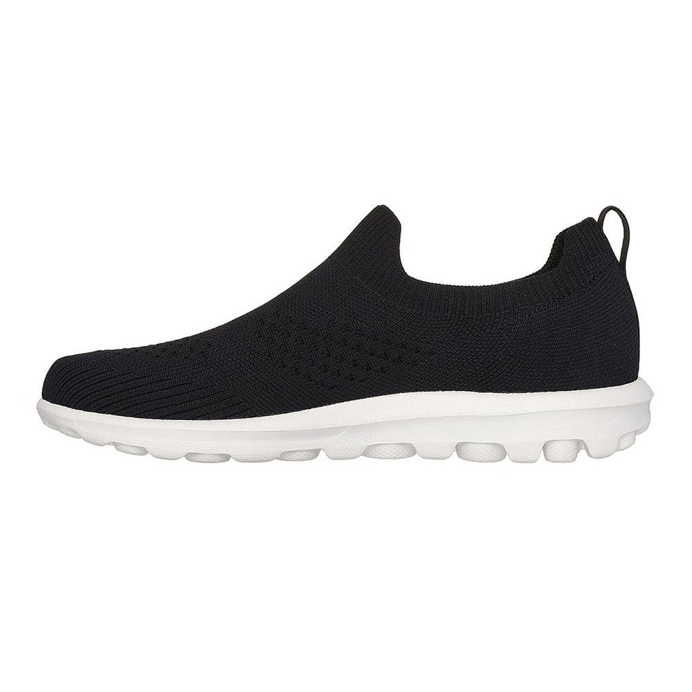 SKECHERS GO WALK TRAVEL KADIN AYAKKABI 124763-BKW