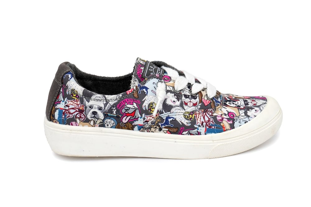 SKECHERS GOLDEN STATE MIXED EMOTION KADIN AYAKKABI 113093-GYMT
